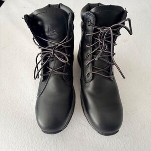 ACE Work Boots Shoes Safety Men's 11 EH Slip Resistant Black Work Boots